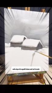 [HCM] khung tranh canvas toan vẽ nhiều kích thước việt tuyến-CA666