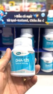 Viên uống DHA giúp bé thông minh và sáng mắt DHA 125 Mega C/30v