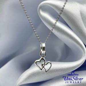 Unisilver 925 Sterling Ladys Necklace (NP219-1016)
