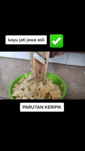 Parutan singkong kayu jati pisau supertajam bahan kayu jati