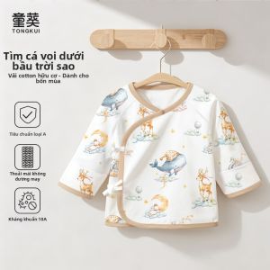 TONGKUI | Bodysuit Bé Sơ Sinh Cotton Nguyên Chất