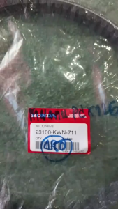 สายพานของแท้ฮอนด้า สำหรับรุ่นPCX125ปี 2009 รหัสสินค้า 23100-KWN-711 อะไหล่แท้ Honda เบิกศูนย์100%