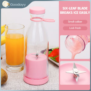 Portable Electric Juice Blender USB Rechargeable Fruit Shaker Cup Home Multi-function Mini Portable Juicer
