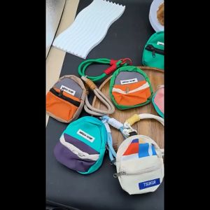 New Creative Mini Backpack Gantungan Hp Lanyard Phone Lanyard Strap Fashionable Cute Mini Bag Lanyar
