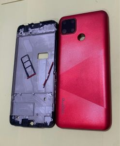 Vỏ thay thế điện thoại Realme C12 full bộ có luôn khay sim kính camera sau