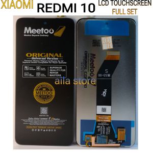 ORIGINAL MEETOO LCD TOUCHSCREEN XIAOMI REDMI 10 (4G) FULL SET
