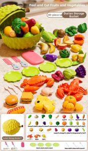 BABYSHOME | Chewable Kitchen Playset Toy for Children BABYSHOME