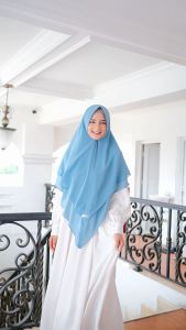Khimar Arafah 2 layer Syari Fashion pop38 Ceruty Babudoll