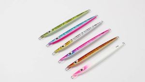 JIGGING PRO D3 Semilong Vertical Metal Jig 75g 95g 115g Fast Sinking Jigging Lure Saltwater Artificial Fishing Lures Tuna Bonito