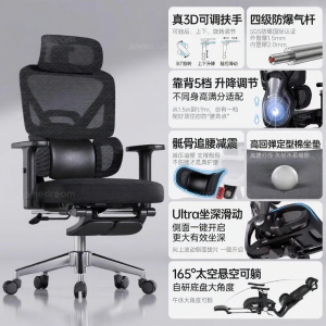 SAMEDREAM | Ergonomic Lumbar Support Chair