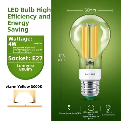 Philips | Ultra Bright Energy Saving E27 Large Base LED Bulb