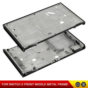 Game Console Part Internal Midframe Front Frame Middle Metal Cover For Switch 2 with Battery Holder Heat Dissipation Shell