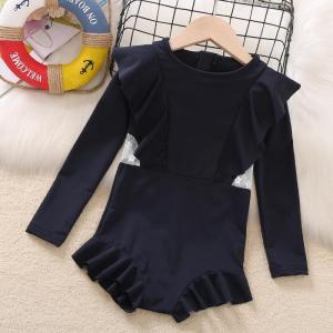 Long Sleeve Sun-Protective Swimwear One-Piece Quick-Dry
