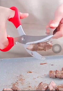 Gunting Barbekyu Stainless Steel Gunting Steak Ayam Mudah Digunakan Super Tajam