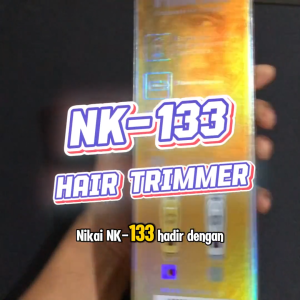 NIKAI NK133 Trimmer Mesin Potong Rambut Kumis Jenggot Bulu Kaki Alat Cukur Rambut  Eletrik Pria Man Shaver Mesin Cordless Man