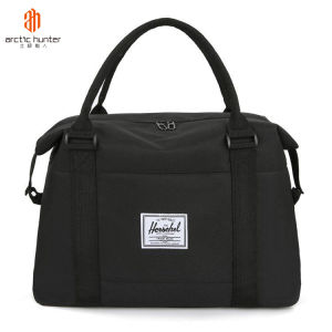 ARCTIC HUNTER กระเป๋าถือแฟชั่นสไตล์เกาหลีใหม่กระเป๋ายิมผ้าออกซ์ฟอร์ด วัสดุกันน้ํา ความจุใหญ่ แยกแห้งและเปียก กระเป๋าฟิตเนส