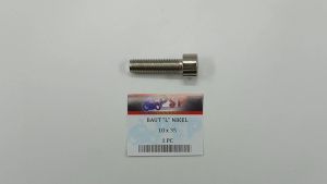 Baut L Nikel 10 x 35 (Harga Per 1 PCS) - Pitch Bolt Baud 14 Kunci L 8 Drat 10mm x Panjang 35 mm