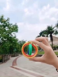 Đồ Chơi Xoay Cầm Tay Nhiều Màu COMBO 2 Cái – Con Quay Nhiều Vòng Lồng Nhau Nhỏ Gọn Giải Trí