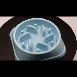 Pet Dog Feeding Food Bowls Puppy Slow Down Eating Feeder Dish Bowel Prevent Obesity Dogs Supplies