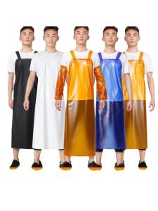 Waterproof Oil-Resistant Durable Double Shoulder Strap Apron