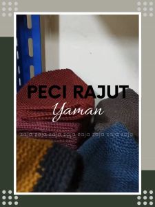 Peci Rajut Yaman Polos Bahan Benang Katun Premium Dan Sangat Nyaman Di Kepala Kopiah Haji