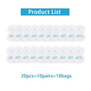 Muscle Stimulator Electrode Pads Reusable Latex-Free Self Adhesive Replacement for Pulse Massager Electrode Patches EMS Pads