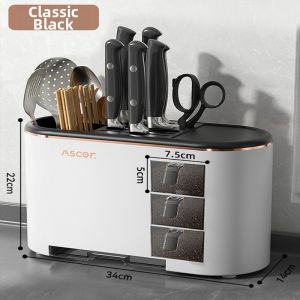 Multi-purpose Table Organizer for Spice Storage and Utensil Organization