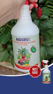 ANDGRO Foliar Spray for Flowering & ANDGRO Foliar Spray for Healthy Leaves Bundle