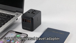 Ổ Cắm Chuyển phổ quát Đổi Du Lịch DOSEN Pro Sạc Nhanh 35W Ổ Chia Điện 4 Loại Chân Cắm Chuyển Đổi Dòng Điện