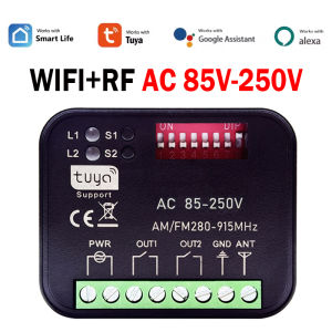 RX-Multi TUYA WIFI Garage Door Receiver Controller For BERNER HORMANN MARANTEC SEIP SOMMER AVIDSEN LiftMaster 94335E 971LM 371LM