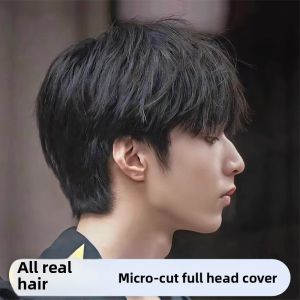 Weiwei | Korean Usual Fluffy Natural Stylish Full Head Wig