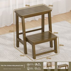 KAIPAQI | Folding Step Ladder Shoe Organizer