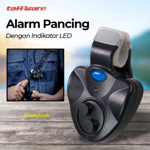 Alarm joran pancing dengan indikator lampu LED Taffsport yolo fishing siren