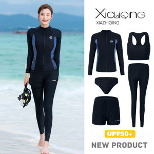 JINMIER | Đồ Bơi Chống UV Khô Nhanh Có Dây Kéo