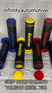 HANDFAT HANDGRIP GRIP MOTOR DOMINO 798 BULU TULISAN DOMINO KECIL UNIVERSAL SEMUA MOTOR VIXION CB BEAT MIO