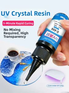 ZHUOLIDE | Crystal Dropping Gel for DIY Transparent Resin UV Curing Fast Drying Odorless