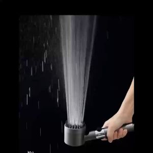 GRAY HIGH PRESSURE HAND HELD MASSAGE SHOWER SET WS526GY