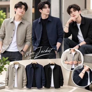 JDB [M-3XL] Mens Fashion Coat Office Jacket With Pockets