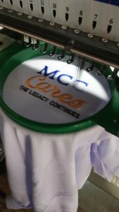 MCGI Cares Polo-shirt Front Embroidery