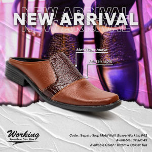 Sepatu Pantofel Pria Dewasa, Sepatu Kerja Kantor Pria, Pantofel Formal Slip On Casual Premium Terbaru