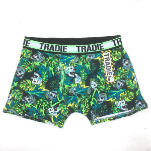 Mens Underwear Pure Cotton Australia Men Boyshorts Loose Plus Size Fashion Trendy Leopard Stripe Youth Boxers