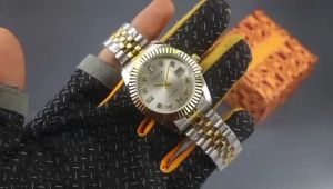 Box Exclusive Jam Tangan Bonia Crystal VA-759NA / Jam Tangan Fashion Wanita Tali Rantai Diameter 38cm