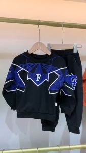 setelan Pakaian anak anak laki usia 0-5 tahun baju Lengan Panjang bayi perempuan Tampan musim semi dan Musim Gugur setelan baju bayi laki laki import