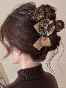 Ombre Colorful Bow Hair Clip