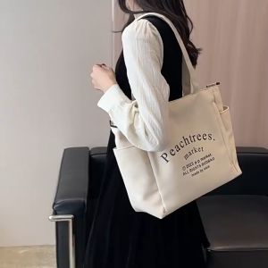 Tas Selempang Bahu Wanita Import Korean Fashion Bahan Kanvas Kekinian W05