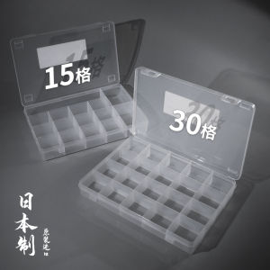 Large Capacity Jewelry Box Multi-Compartment Earring Stud Organizer Home Use Plastic Storage Box for Necklace And Ear Jewelry