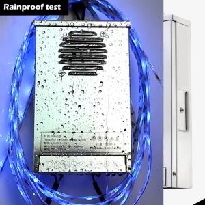 Outdoor LED Power Supply DC12V/24V Waterproof Driver for LED 120W 200W 400W Wall Mounted LED Transformer
