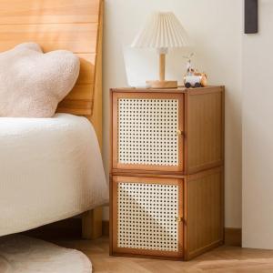 LIWAN | Multi-functional Stacked Small Bedside Cabinet