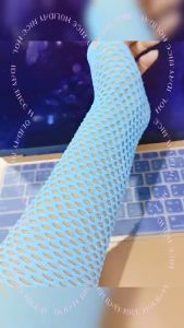 ถุงมือตาข่ายไนลอน ยืดหยุ่นสูง สำหรับผู้ใหญ่และเด็ก มีหลายสี สำหรับการแสดงและกีฬา รุ่น 0333