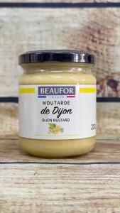 Mù Tạt Dijon Beaufor 200g - Mù Tạt Vàng Pháp Cay Nồng Sánh Mịn Chấm Bít Tết Thịt Nướng Làm Sốt Salad